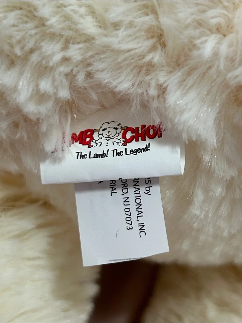 Lamb Chop soft cuddly